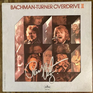 ‘Randy Bachman’ Signed Vinyl Album ‘Bachman-Turner Overdrive II’ PROOF