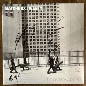 ‘Matchbox Twenty’ Full Band Signed Exile On Mainstream Vinyl Album Rob Thomas +3