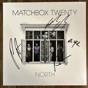 ‘Matchbox Twenty’ 20 Full Band Signed ‘North’ Vinyl Album Rob Thomas +3