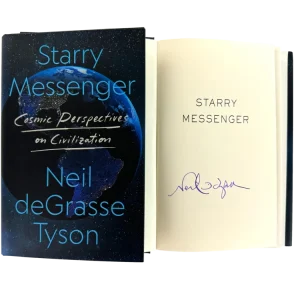 Astronomer Neil deGrasse Tyson Signed Autograph Starry Messenger Book - StarTalk