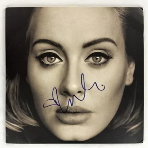 Adele Adkins Signed Autograph 25 Album Vinyl Record LP - 19 21 30 Singer JSA COA