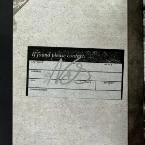 Nas Signed Autograph Notebook Book - Illmatic Legendary Rapper w/ JSA COA