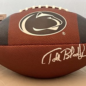 Todd Blackledge signed Penn State Nittany Lions Logo Football autographed JSA