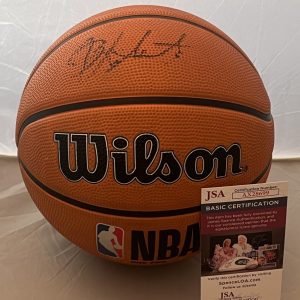 B. J. Armstrong Chicago Bulls signed NBA Basketball Ball autographed JSA