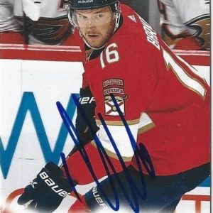 Alexsander Barkov Signed 2022-23 Upper Deck Hockey Card #374 Florida Panthers