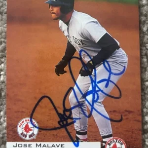 1994 Classic Signed Jose Malave #137 New Britain Red Sox Autographed Auto Card