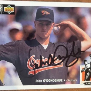 1994 Upper Deck Collectors Choice JOHN O'DONOGHUE Signed Card autographed