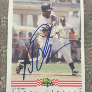 1992 Classic/Best #422 Danny Clyburn signed autographed card Pittsburgh Pirates