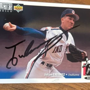 1994 Collector Choice Baseball Card #274 Julian Tavarez signed autographed