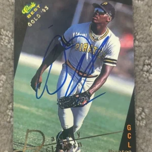 1993 Classic BEST # 194 Danny Clyburn Autographed Signed Pittsburgh Pirates Card