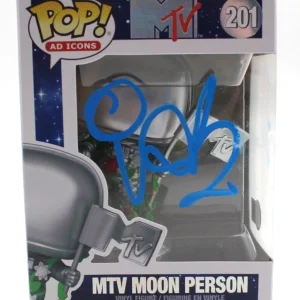 Vanilla Ice MTV Moon Person 201 Signed Funko Pop Ad Icons w/Beckett COA BP89906