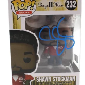 Shawn Stockman Boyz II Men #232 Signed Funko Pop Rocks w/Beckett COA BP89912
