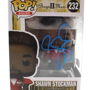 Shawn Stockman Boyz II Men #232 Signed Funko Pop Rocks w/Beckett COA BP89911