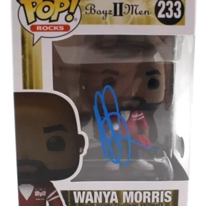 Wanya Morris Boyz II Men #233 Signed Funko Pop Rocks w/Beckett COA BP89913