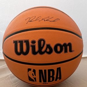 Reed Sheppard Houston Rockets signed Basketball Ball autographed