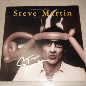 STEVE MARTIN SIGNED LET'S GET SMALL VINYL ALBUM