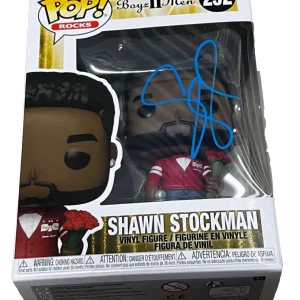 SHAWN STOCKMAN signed (BOYS II MEN) #232 Funko Pop Rocks! BECKETT BAS BP09610