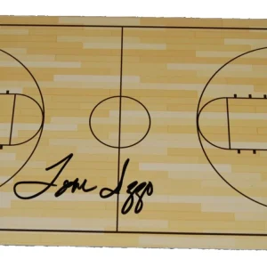 TOM IZZO signed (MICHIGAN STATE SPARTANS) Coaches clipboard BECKETT BAS BR32972