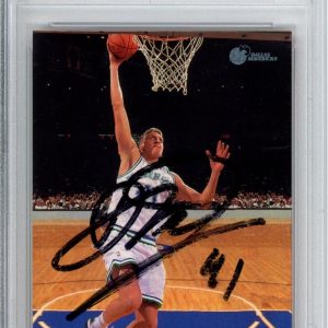 1998 Topps Stadium Club Dirk Nowitzki Rookie Card SIGNED PSA DNA AUTOGRAPH HOF