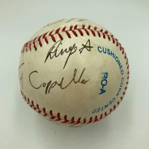 Ringo Starr & His All Starr Band Multi Signed Baseball Beatles JSA COA