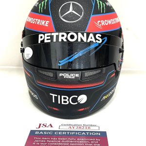 George Russell Signed Mercedes 1:2 Mini Helmet F1 Driver Formula 1 JSA Cert 2