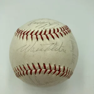 1965 Los Angeles Dodgers World Series Champs Team Signed Baseball JSA COA