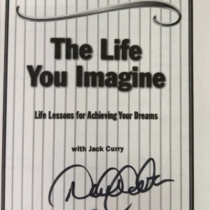 DEREK JETER Signed Autograph Book "THE LIFE YOU IMAGINE" JSA LOA