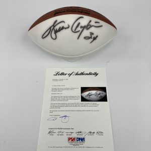 Walter Payton Signed Wilson Official NFL Football PSA DNA COA