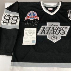 Wayne Gretzky Signed 1993 Stanley Cup Los Angeles Kings Jersey UDA Upper Deck