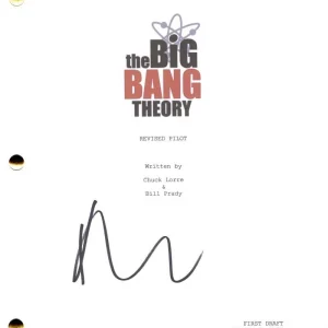 Kaley Cuoco Signed Autograph The Big Bang Theory Pilot Script Screenplay - Penny
