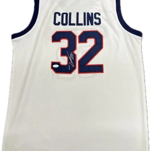 Zach Collins signed jersey JSA Gonzaga Bulldogs Autographed