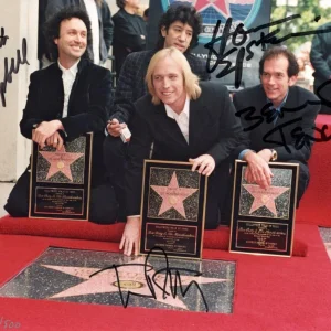 Tom Petty & Heartbreakers Signed Autograph 8x10 Walk of Fame #'d Photo JSA COA
