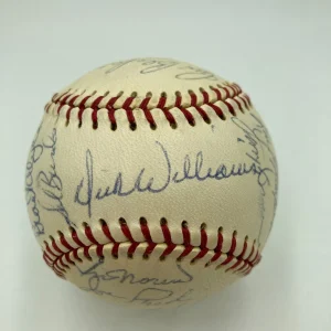 1972 Oakland A's Athletics World Series Champs Team Signed Baseball JSA COA