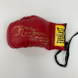 Ken Norton "1978 Champ" Signed Everlast Boxing Glove PSA DNA Sticker
