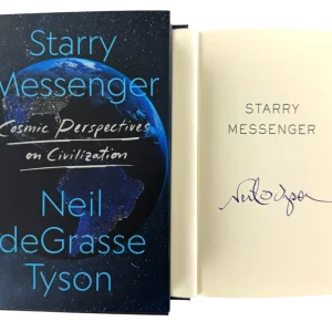 Astronomer Neil deGrasse Tyson Signed Autograph Starry Messenger Book