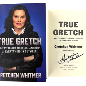 Governor Gretchen Whitmer Signed Autograph True Gretch Book - Michigan JSA COA
