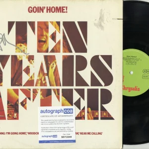 Alvin Lee Ten Years After signed Vinyl Record Going Home ACOA German