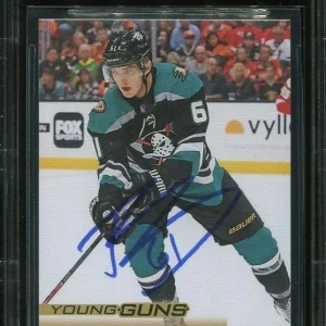 TROY TERRY signed auto 2019 UD YOUNG GUNS CANVAS ROOKIE CARD RC YG BECKETT BAS