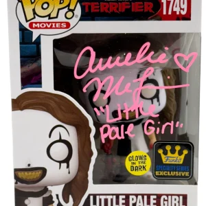 Amelie McLain Signed Little Pale Girl Exclusive Funko Terrifier Beckett Witness