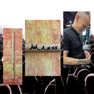 GFA Coal Chamber Drummer * MIKEY COX * Signed Drumstick PROOF M3 COA