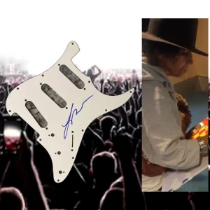 GFA 4 Non Blondes Band * LINDA PERRY * Signed Electric Pickguard PROOF COA