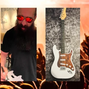 GFA Dream Theater Guitarist * JOHN PETRUCCI * Signed Electric Guitar PROOF COA