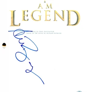 Alice Braga Signed I Am Legend Full Script Authentic Autograph Beckett