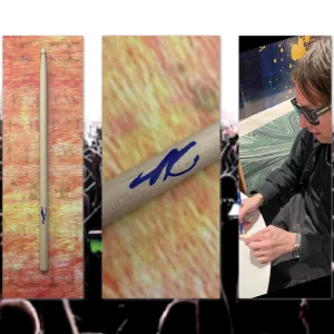 GFA The Raconteurs Drummer * PATRICK KEELER * Signed Drumstick PROOF P1 COA