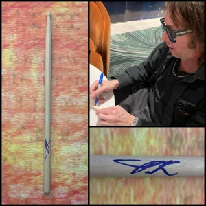 GFA The Raconteurs Drummer * PATRICK KEELER * Signed Drumstick PROOF P2 COA