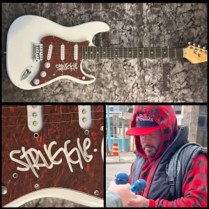 Troubadour of Troubled Souls * STRUGGLE JENNINGS * Signed Electric Guitar COA