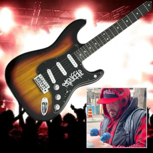 Troubadour of Troubled Souls * STRUGGLE JENNINGS * Signed Electric Guitar COA