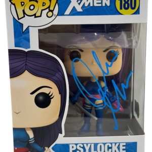 Olivia Munn Signed Psylocke Funko 180 X-Men Marvel Full Signature Auto Beckett