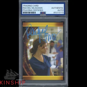 Rachel McAdams signed 2016 Panini Card PSA DNA Slab Doctor Strange Auto C3570