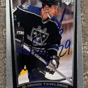 VLADIMIR TSYPLAKOV Signed Autographed 1998-99 Upper Deck-Silver #287 Card